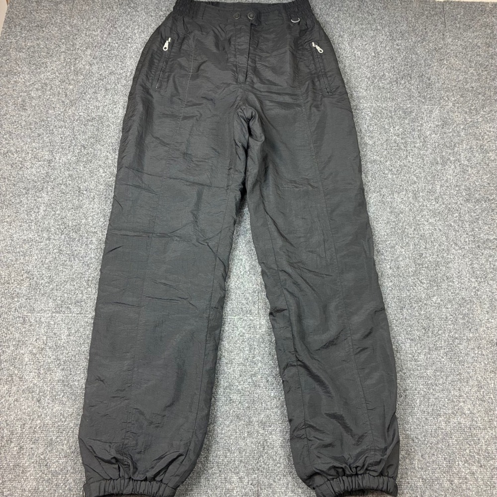 Inside Edge Mens Size Medium Black Insulated Snow Pants Ski Winter Trousers